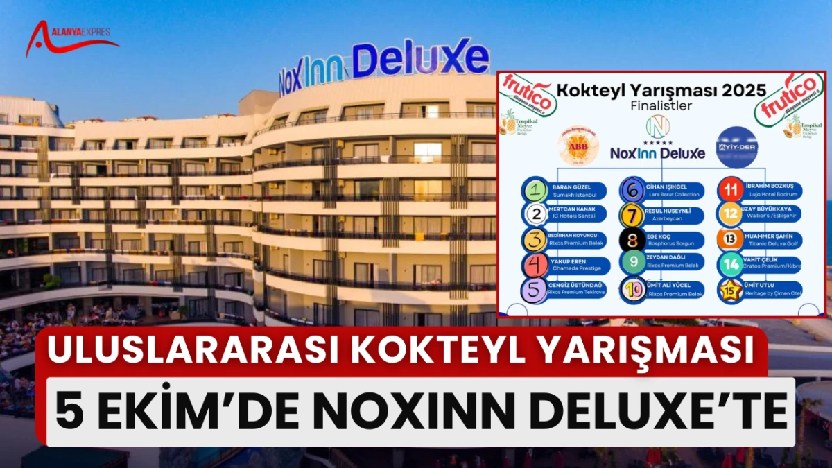 “690 başvuru, 15 finalist: Alanya tropikal lezzetlerle büyüleyecek”
