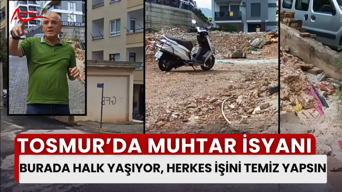“Alanya’da Kaldırım Krizi: Muhtar Canlı Yayında Tepki Gösterdi”