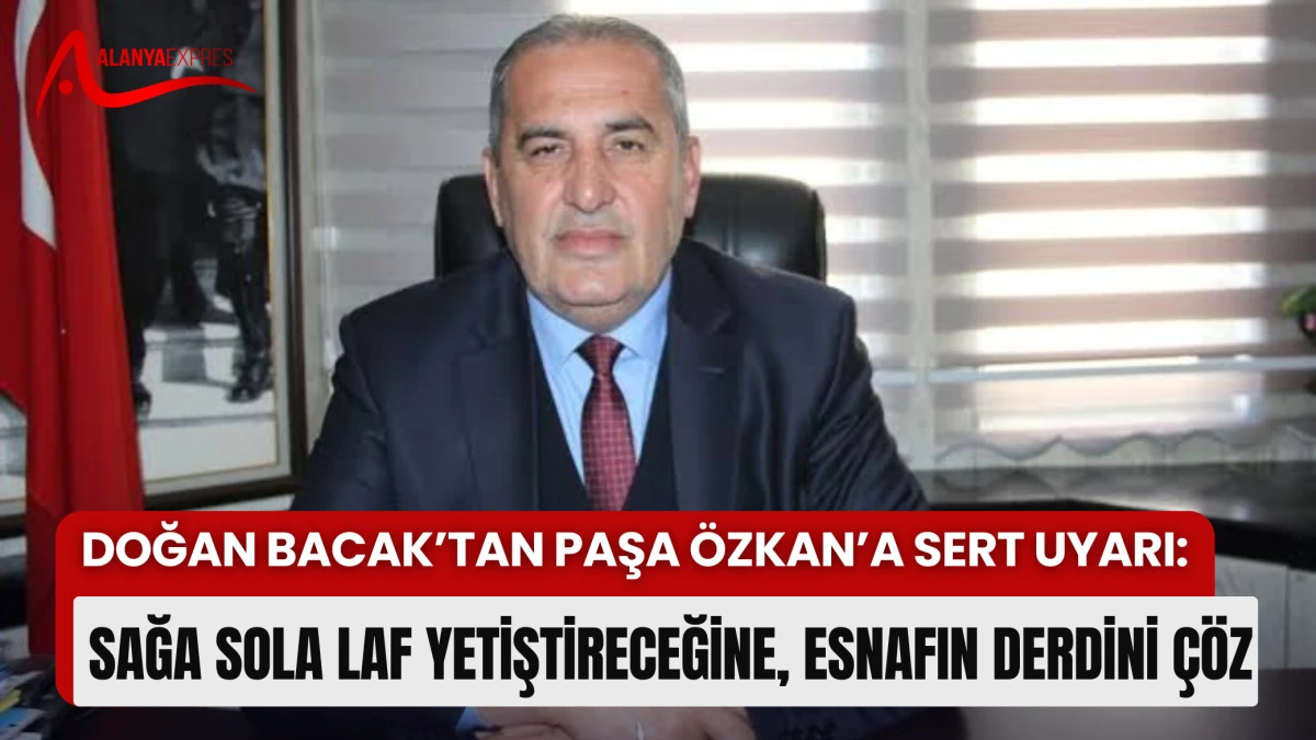 “Başkanlığa bir kez daha göz kırptı: Bacak’tan Özkan’a hesap sorusu”