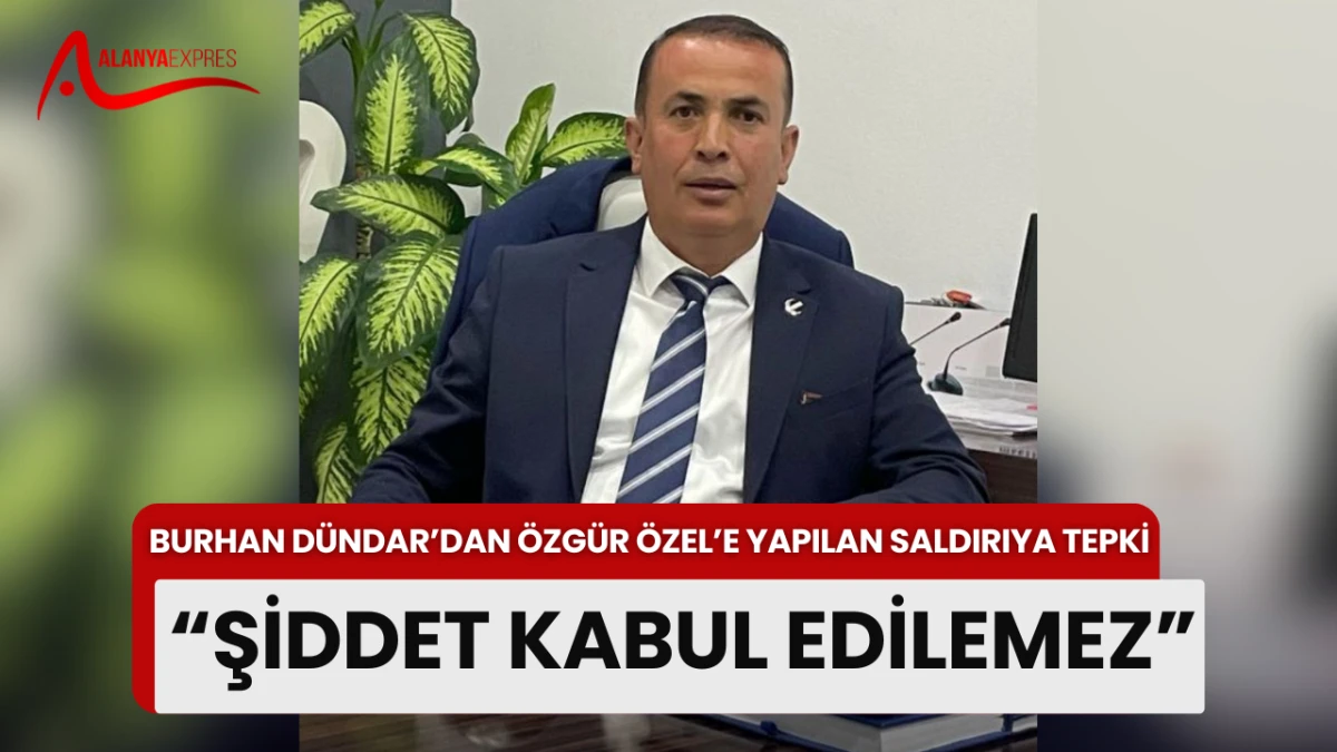 BURHAN DÜNDAR’DAN ŞİDDET TEPKİSİ: “KUTUPLAŞMA DEĞİL SAĞDUYU KAZANSIN”
