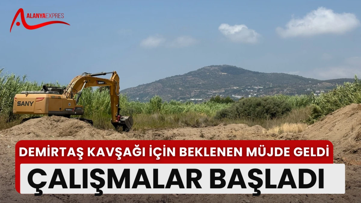 Demirtaş Kavşağı'nda Tehlikeye Son: Çalışmalar Resmen Başladı