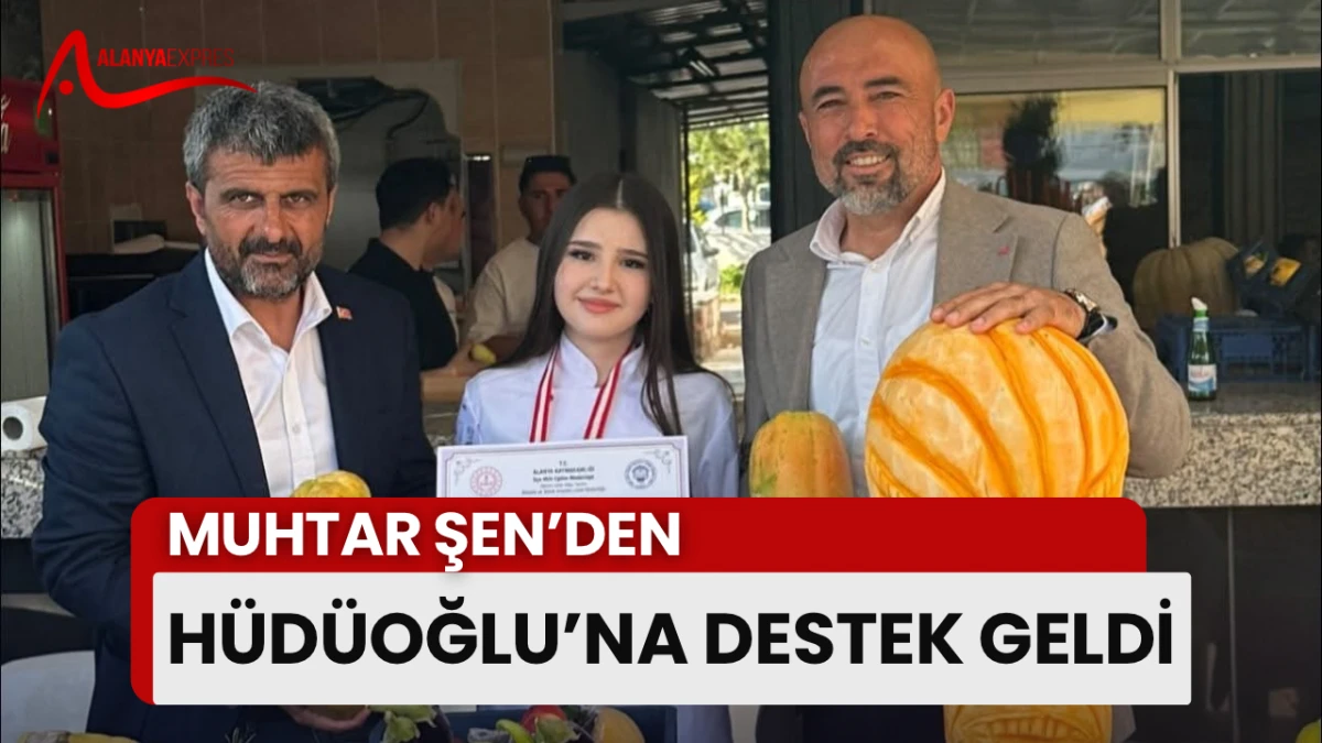 MUHTAR ŞEN: “HÜDÜOĞLU HAKLI, ORTAK AKILLA ÇÖZELİM”