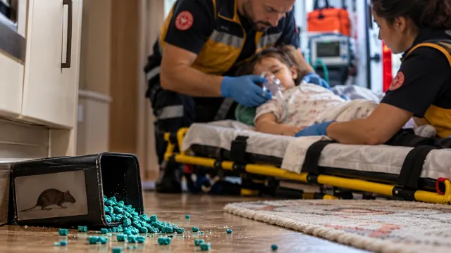 ALANYA’DA 1 YAŞINDAKİ BEBEK FARE ZEHRİNDEN HASTANELİK OLDU!
