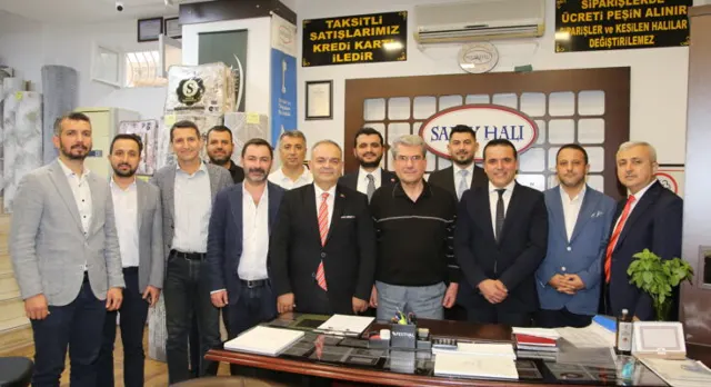 ALTSO BAŞKANI TUNA’DAN İLK ZİYARET KURUCU BAŞKAN KASAPOĞLU’NA