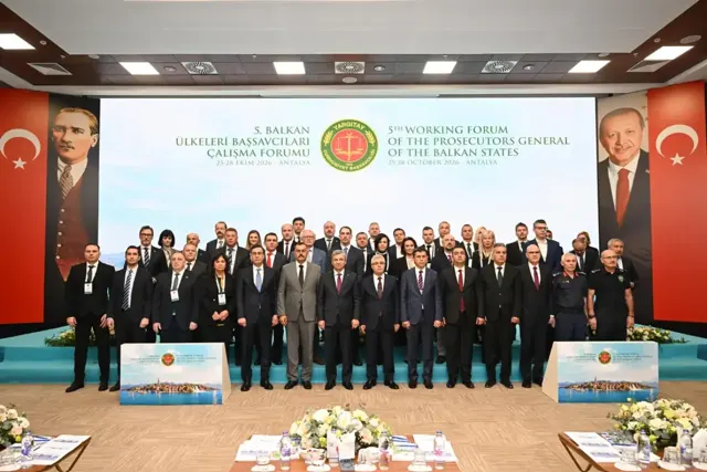 8 ÜLKENİN BAŞSAVCILARI ANTALYA’DA BULUŞTU!