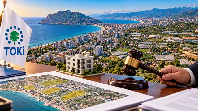 TOKİ ALANYA’DA 40 BİN METREKAREYİ AŞAN 5 ARSAYI SATIŞA ÇIKARIYOR!